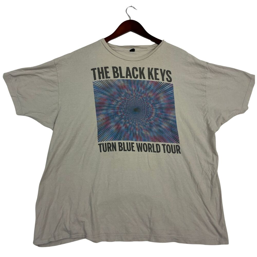 The Black Keys Turn Blue World Tour 2014 T Shirt Mens XXL Concert Band Tee